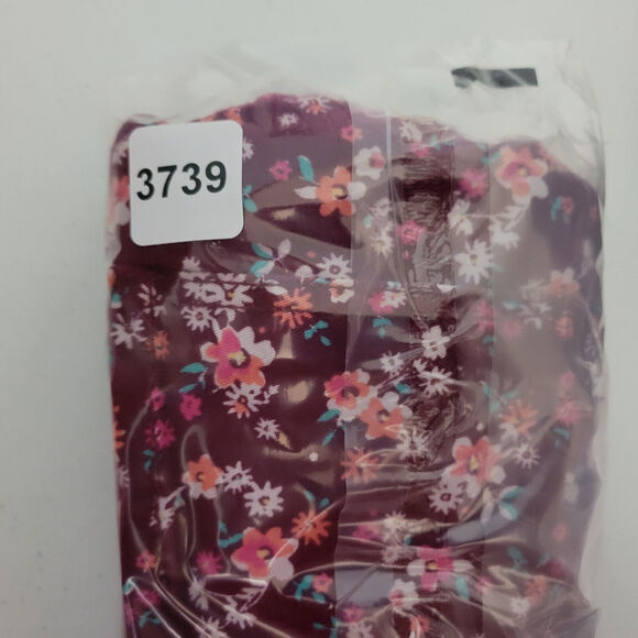 SO Shorts Juniors 7 Multicolor Mid Rise Womens Colorful Floral Pockets Maroon - Picture 14 of 14